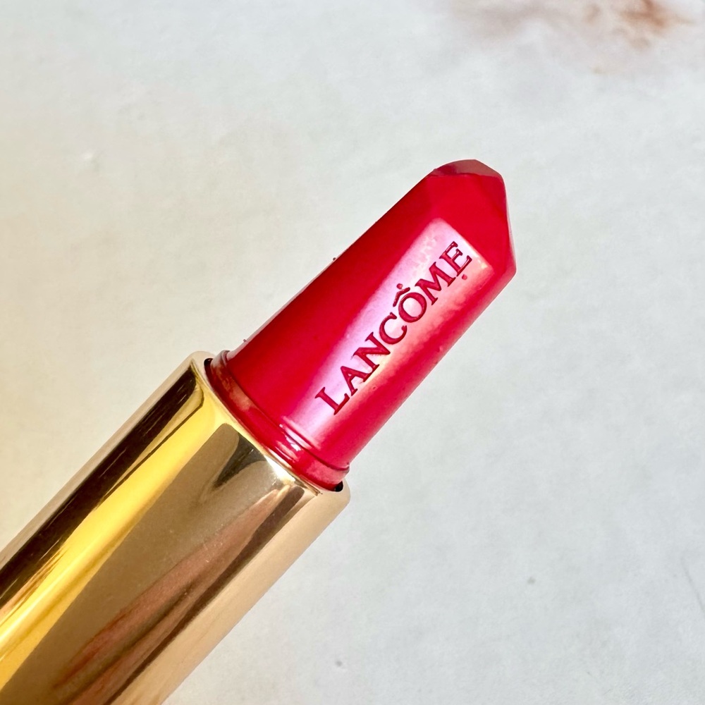 Lancome L'Absolu Rouge 356 Black Prince Ruby Ruby Cream Lipstick (bright red) - Picture 2 of 3